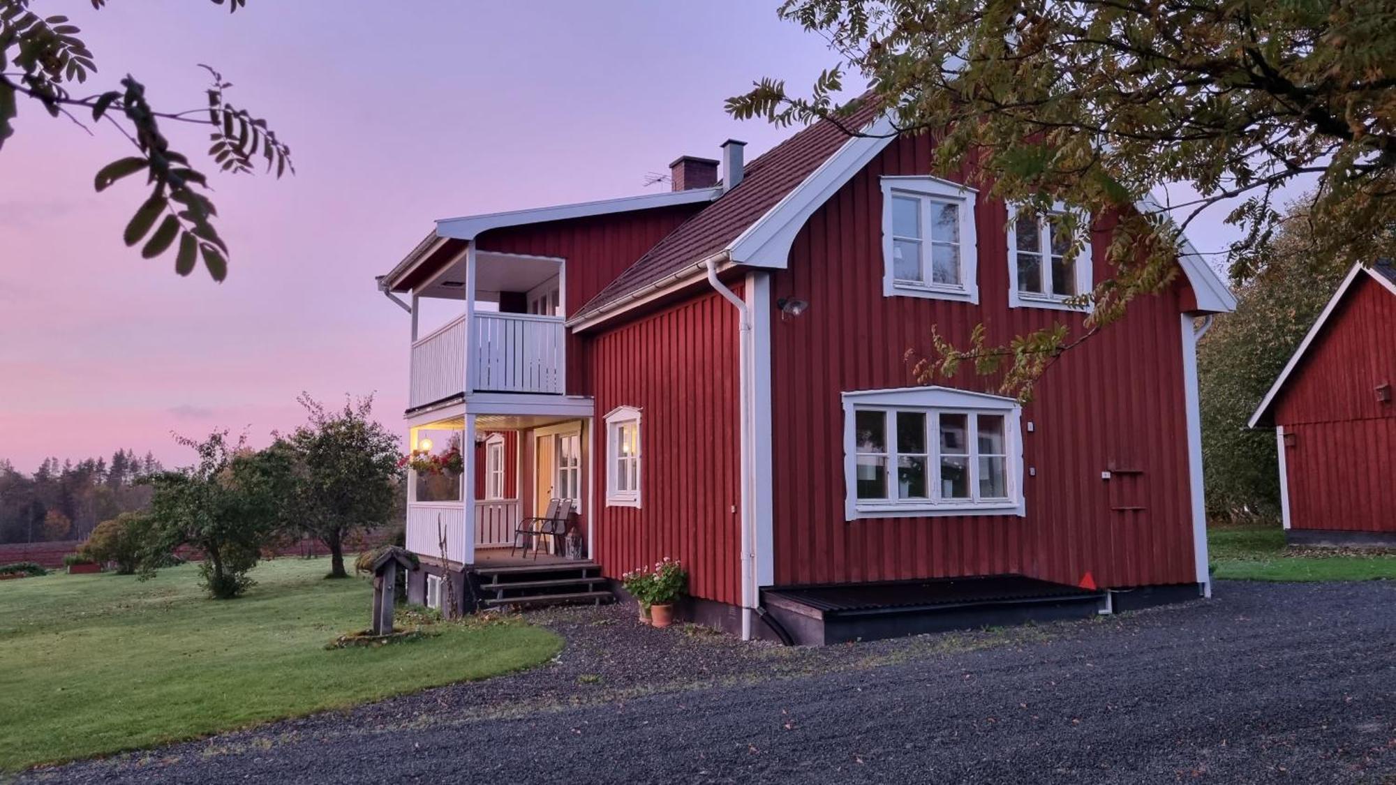 Lantligt hus på Knohult Villa Aneby Exteriör bild