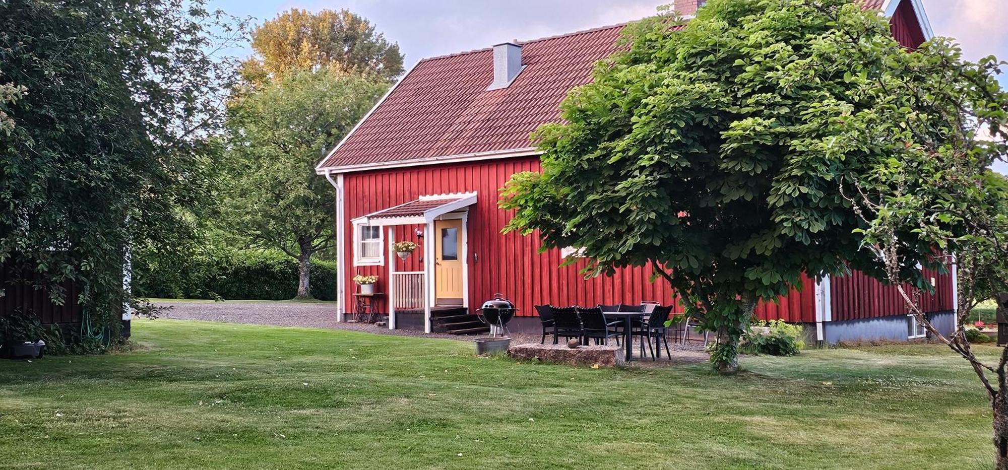 Lantligt hus på Knohult Villa Aneby Exteriör bild